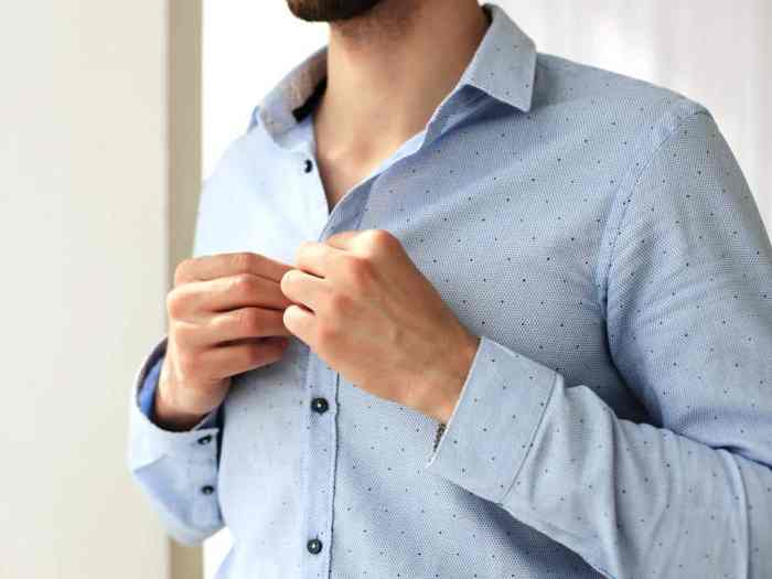 Mens Athletic Fit Dress Shirts