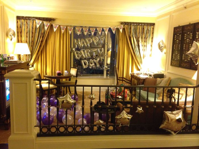 Can hotels decorate room birthday