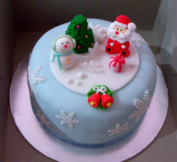 How to make father christmas cake decoration