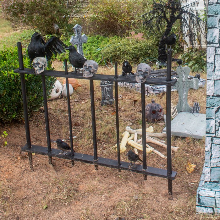 How to Create Stunning Cemetery Fence Post Decorations