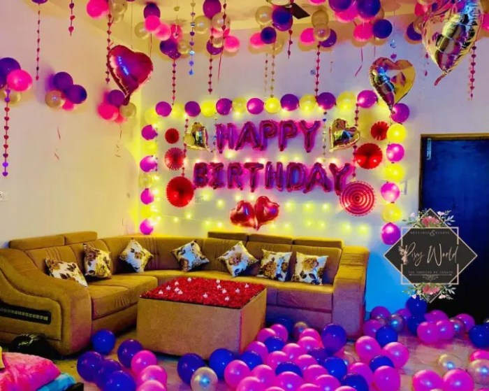 How to decorate room for birthday boy