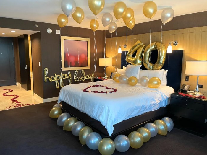 Can hotels decorate room birthday