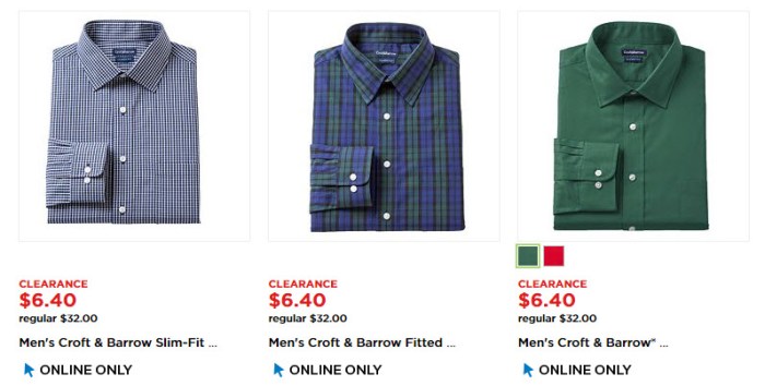 Kohls mens dress shirts short sleeve