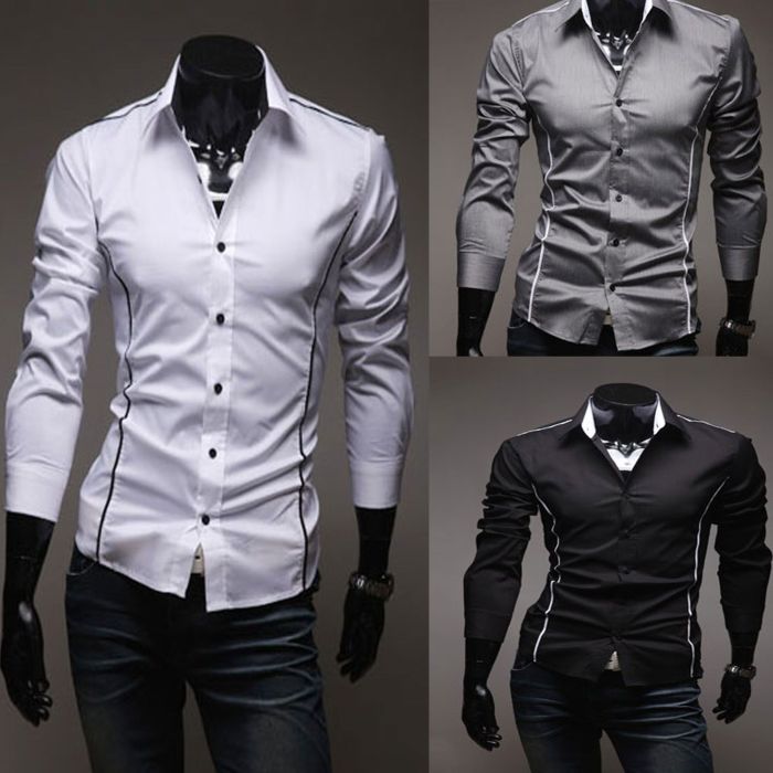 Men's luxury dress shirts