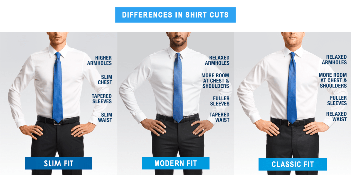 Mens athletic fit dress shirts