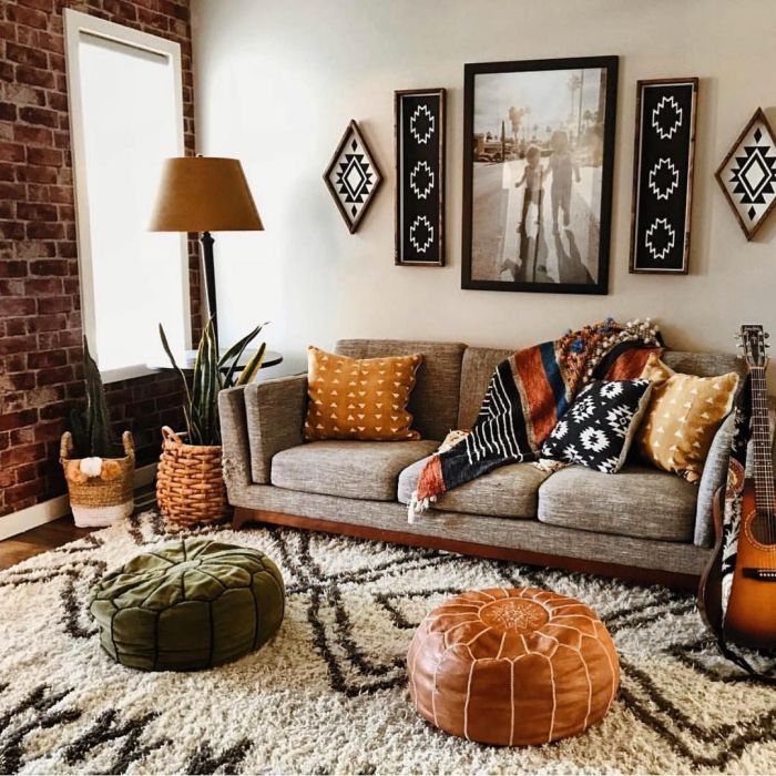 How to decorate a living room boho style – Create a cozy and vibrant space